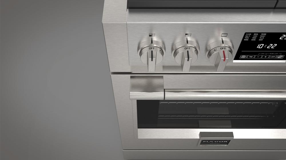 30" DUAL FUEL PRO RANGE Fulgor Milano